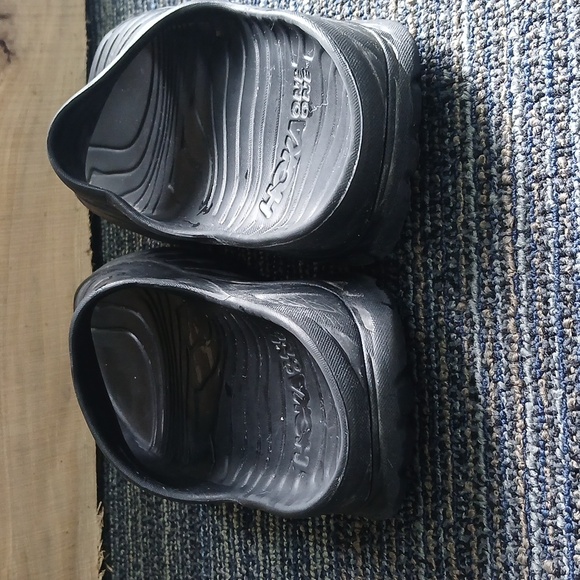 Hoka Ora Recovery Sandals, Black, Mens 12 - Picture 4 of 7